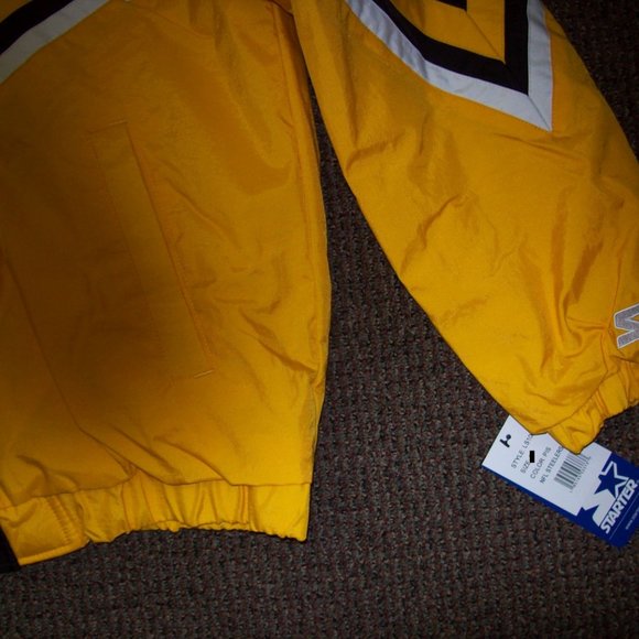 PITTSBURGH STEELERS Hooded Starter Full Zip Jacket S M L XL - Picture 8 of 13